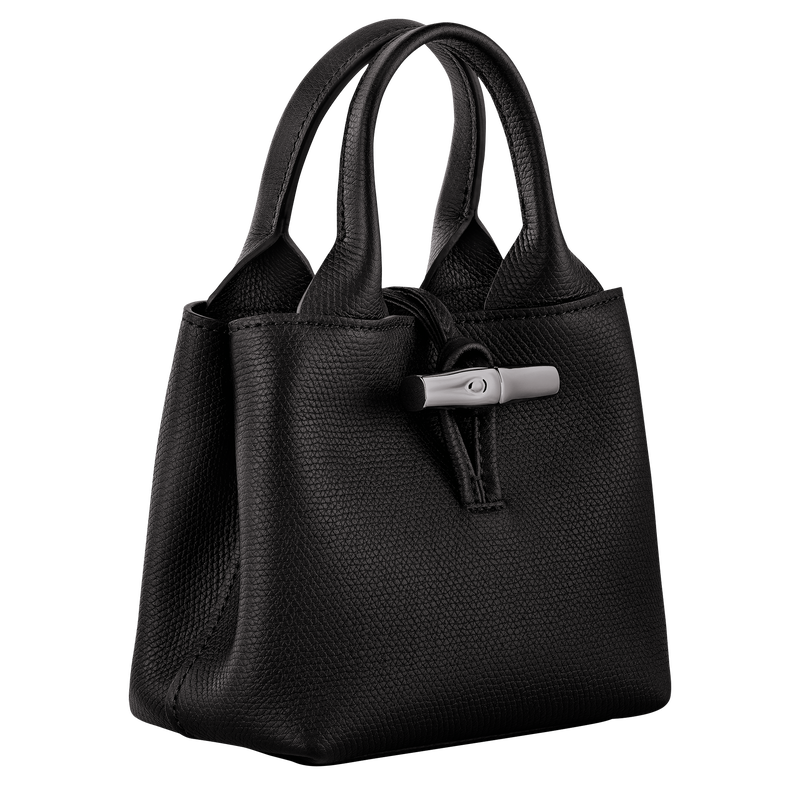 Le Roseau XS Handbag , Black - Leather  - View 3 of  7