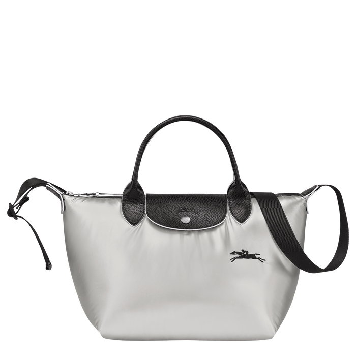 Le Pliage Alpin Top handle bag S, Silver