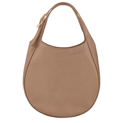 Le Foulonné S Handbag , Biscuit - Leather