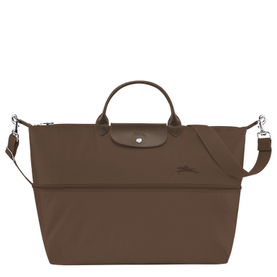 Le Pliage Green Travel bag expandable, Terra