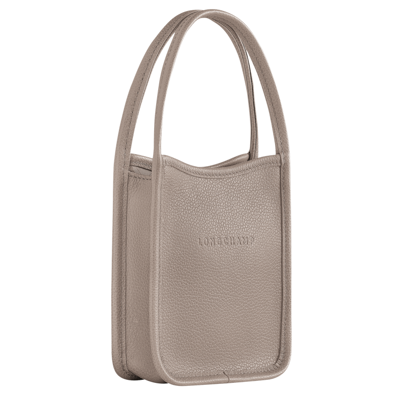 Le Foulonné XS Handbag , Turtledove - Leather  - View 3 of 4