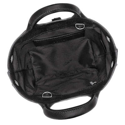 Le Roseau Borsa con manico XS, Nero