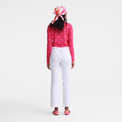 null Trousers, Ecru