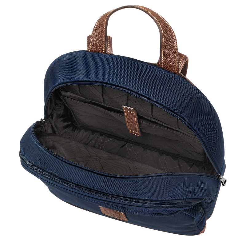 Rucksack Boxford , Recyceltes Canvas - Blau  - Ansicht 5 von 5