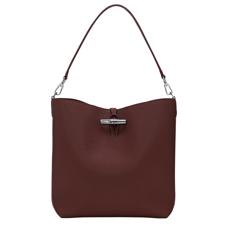 Le Roseau Bolso Hobo M , Cuero - Burdeos  - Vista 1 de 5