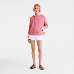 Hoodie jumper , Marshmallow - Knit
