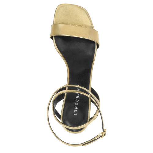 High heel sandals Spring/Summer 2023 Collection Pale gold