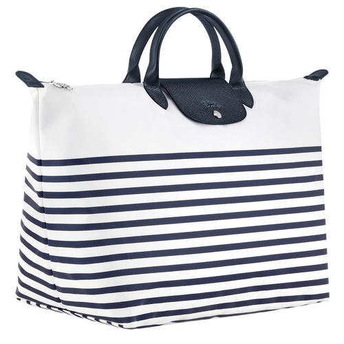 Le Pliage Collection S Travel bag , Navy/White - Canvas - View 3 of 5