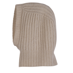 Balaclava , Ecru - Knit