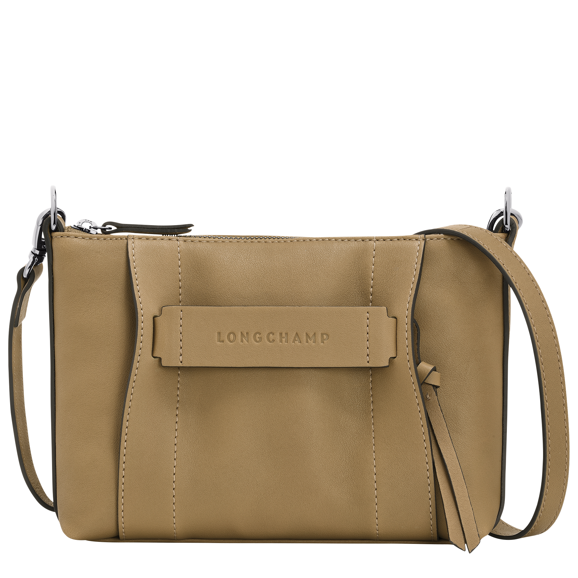 Longchamp 3D Crossbody bag S, Tobacco