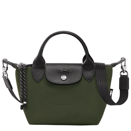 Le Pliage Energy XS Handbag , Khaki - Recycled canvas - View 1 of  6