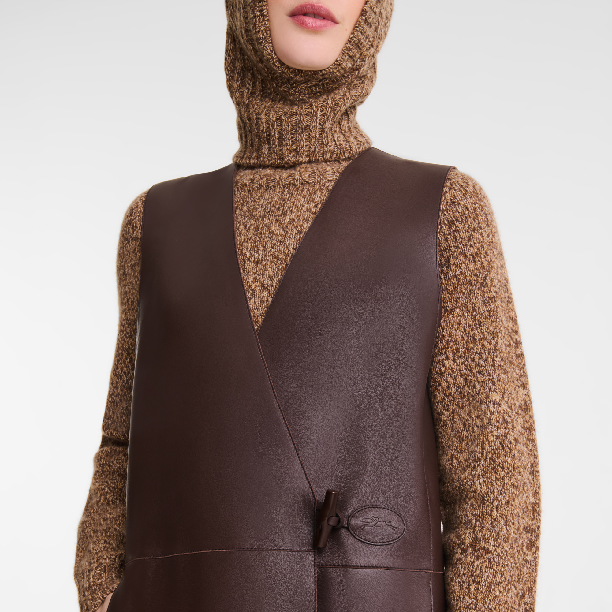 Sleeveless jacket, Ebony - View 5 of
5 - zoom in null Sleeveless jacket, Ebony