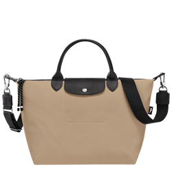 Le Pliage Energy L Handbag , Clay - Recycled canvas