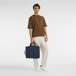 Aktentasche M Le Foulonné , Leder - Navy