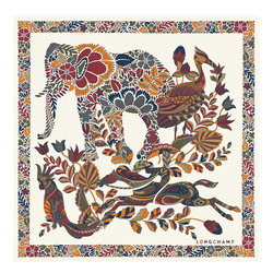 Silk scarf 50
