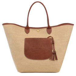 Le Pliage Collection L Basket bag , Brown - Canvas