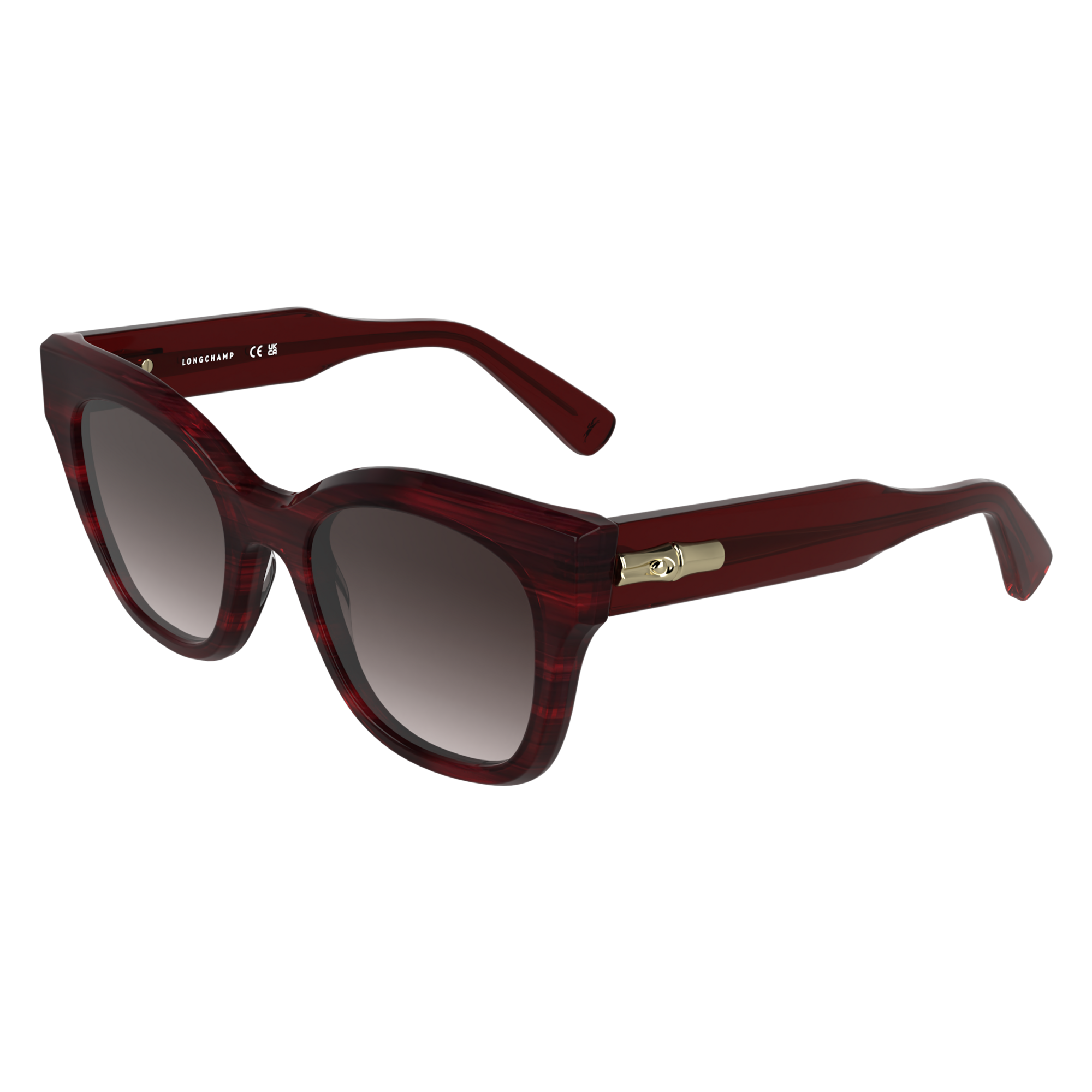 null Lunettes de soleil, Bordeaux ray&eacute;