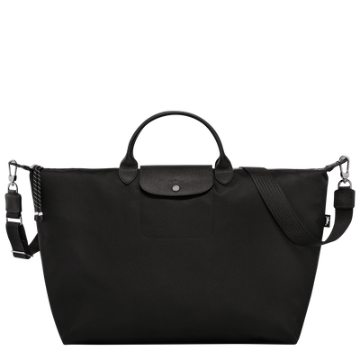 Le Pliage Energy Bolsa de viaje L , Lona reciclada - Negro