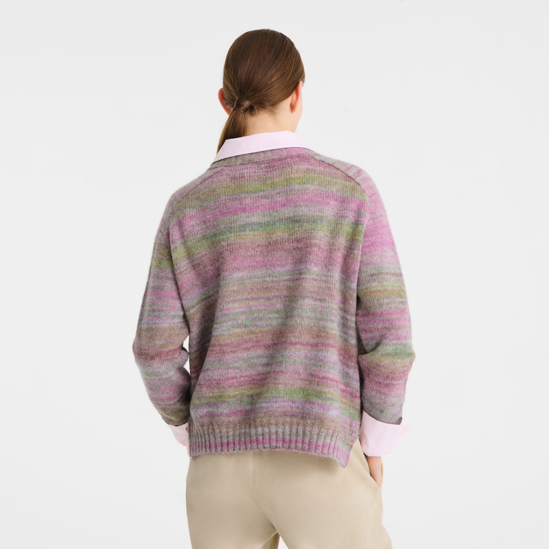 Cardigan , Maglia - Arcobaleno  - View 3 of  5