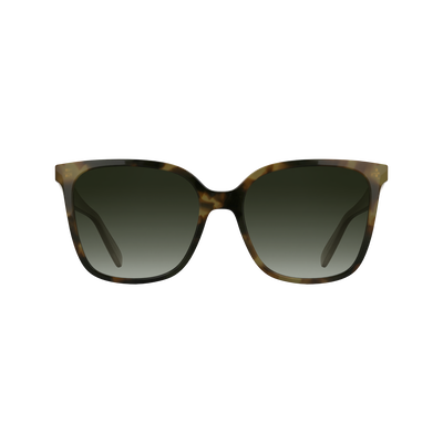 Sunglasses , Khaki Havana - Acetate