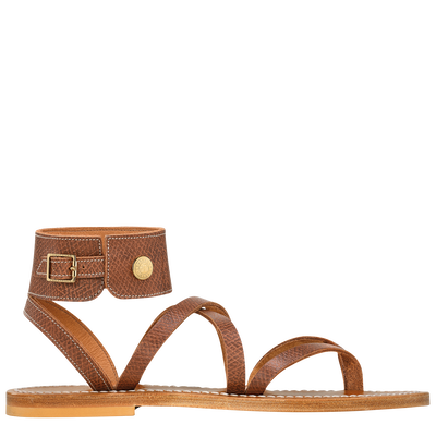 Sandals, Braun