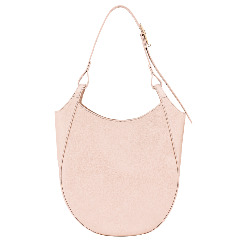 Le Foulonn&eacute; L Hobo bag , Cream - Leather  - View 3 of 5