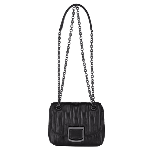 Brioche Crossbody bag XS, Black