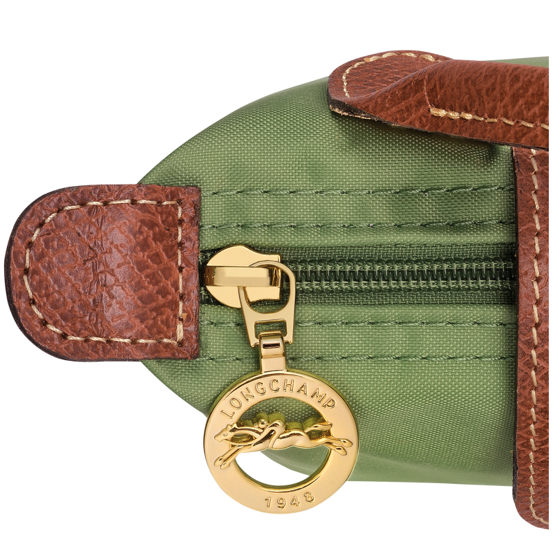 Le Pliage Original Pouch with handle Lichen Recycled canvas (34175089P77) Longchamp AU