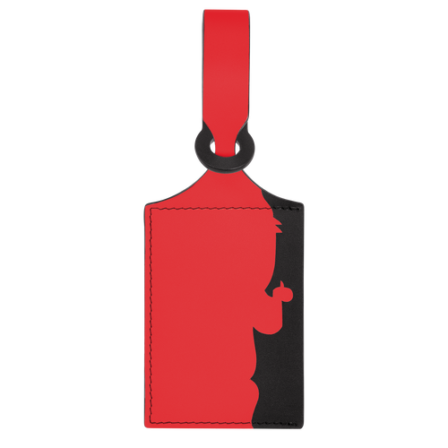 LGP Travel Luggage tag , Red - Leather - View 1 of 2