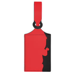 LGP Travel Luggage tag , Red - Leather