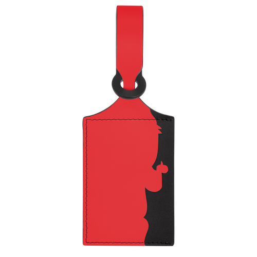 LGP Travel Luggage tag , Red - Leather - View 1 of 2