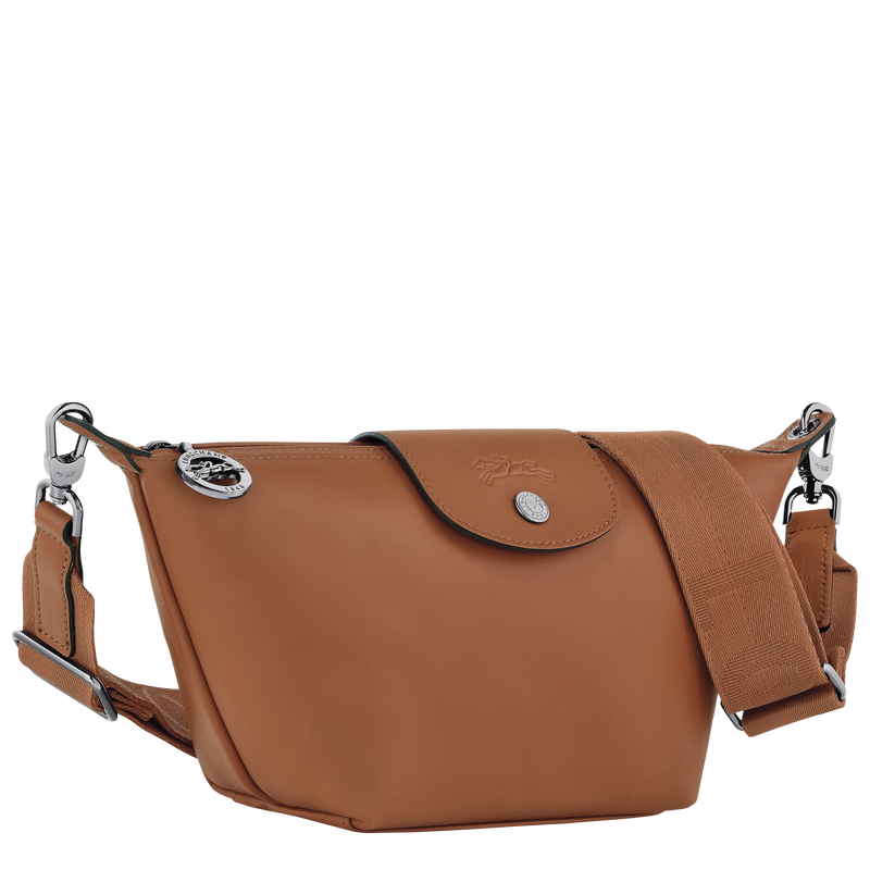 Umhängetasche XS Le Pliage Xtra Leder - Cognac | Longchamp DE