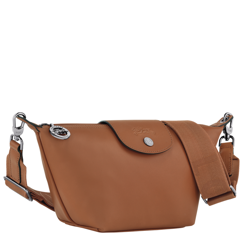 Le Pliage Xtra XS Crossbody bag , Cognac - Leather  - View 3 of  6