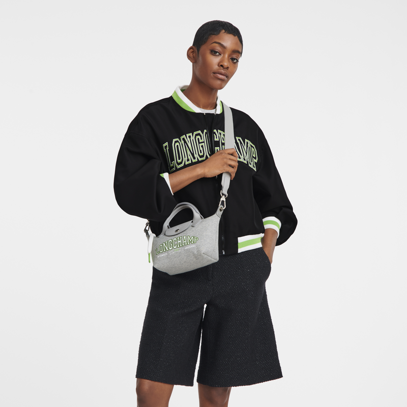 Sac longchamp pliage 2025 gris