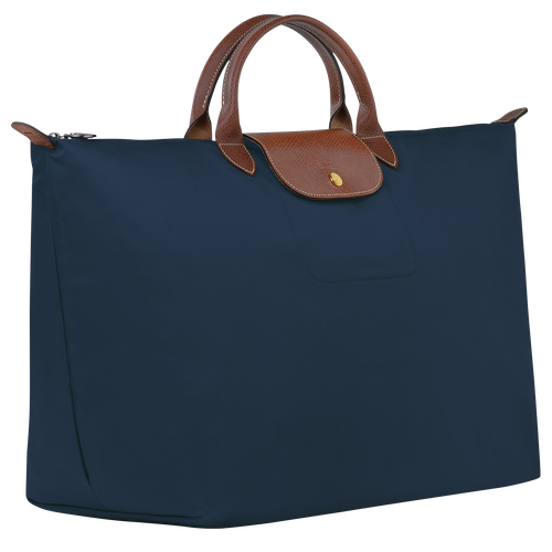 Le Pliage Original S Travel bag , Navy - Recycled canvas - View 3 of  6