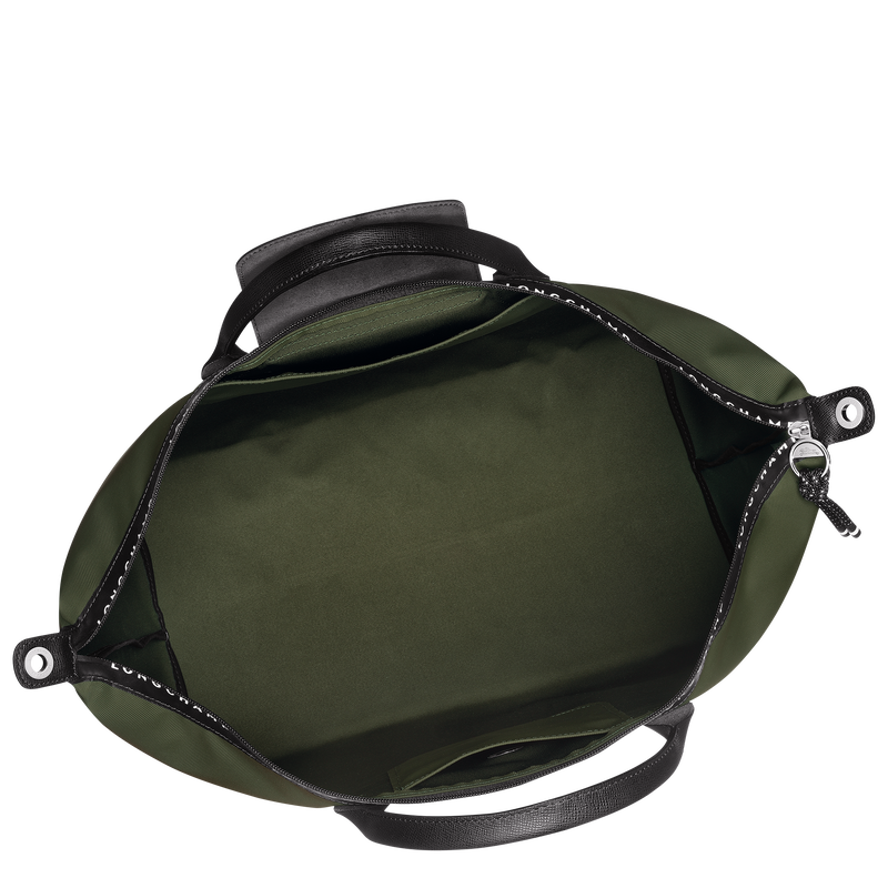 Sac de voyage L Le Pliage Energy , Toile recycl&eacute;e - Kaki  - Vue 5 de 6