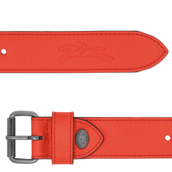 Le Pliage Xtra Ladie's belt , Orange - Leather