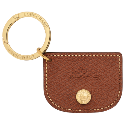 Épure Key ring , Brown - Leather