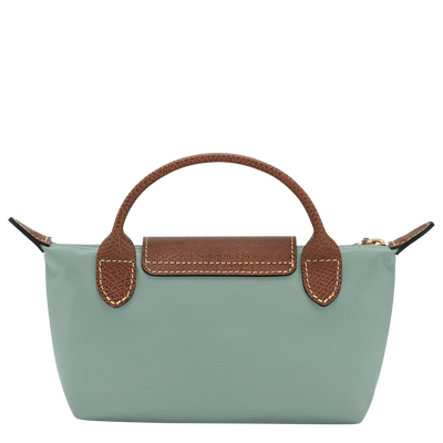 Le Pliage Original Bolso pequeño con asa, Celadón
