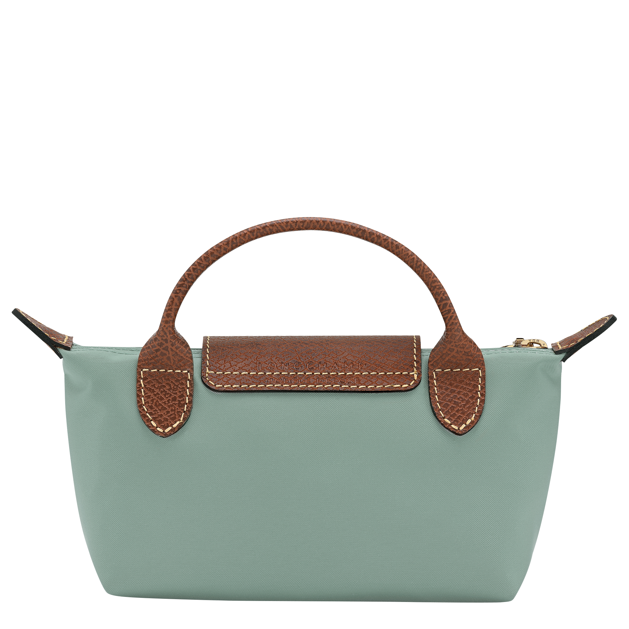 Pochette con manico, Celadon - View 4 of
6 - aumentare lo zoom Le Pliage Original Pochette con manico, Celadon