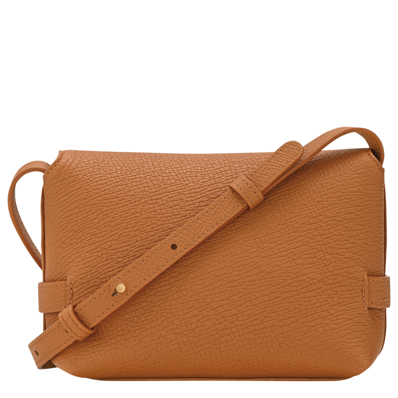 Le Smart S Crossbody bag , Caramel - Leather  - View 3 of  5