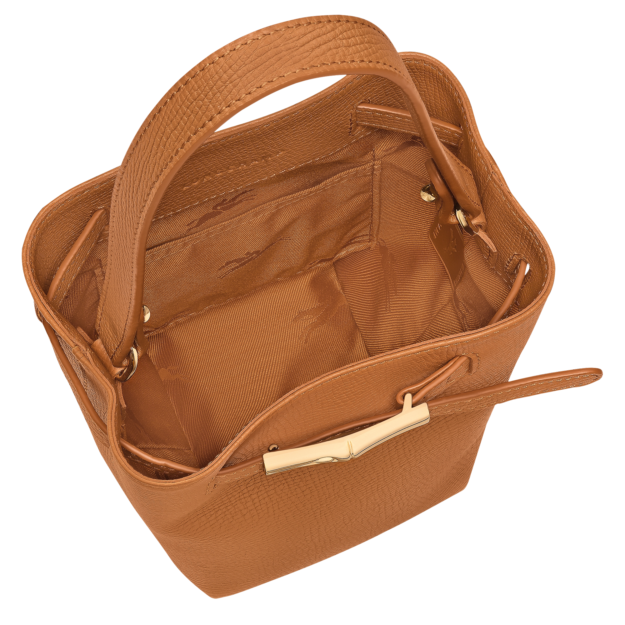 Le Smart Bucket bag XS, Caramel