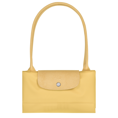 Le Pliage Green L Tote bag , Wheat - Recycled canvas - View 6 of  6