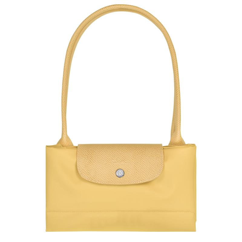Le Pliage Green L Tote bag , Wheat - Recycled canvas  - View 6 of 6