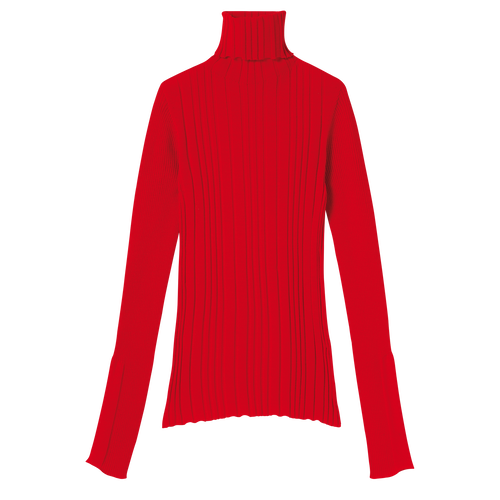 Fall-Winter 2022 Collection Sweater, Red Kiss