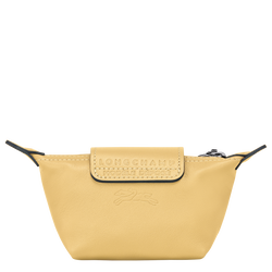 Longchamp Phone Case With Leather Lace Le Pliage Xtra In Wheat