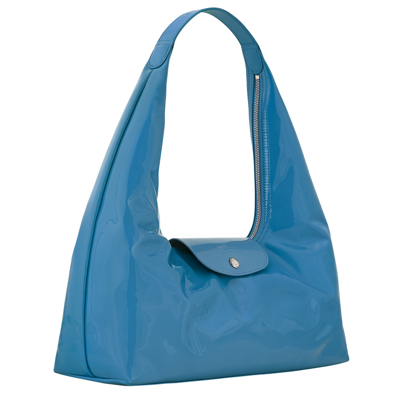 Le Pliage Xtra Bolso de hombro L , Cuero - Azur  - Vista 2 de 3
