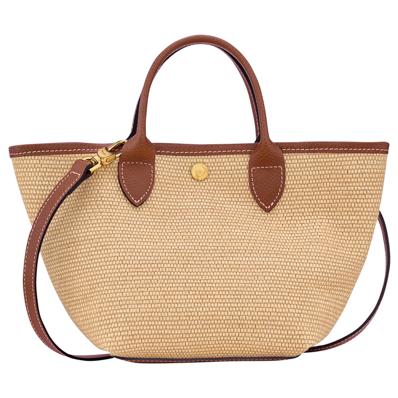 Le Pliage Collection XS Basket bag , Brown - Canvas  - View 4 of  6