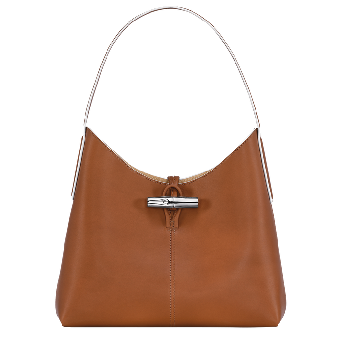 Hobo bag M Roseau Cognac (10153HQS504) Longchamp US