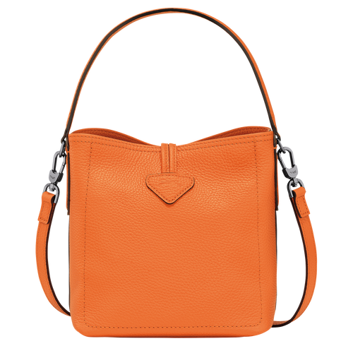 Le Roseau Essential XS Bucket bag , Orange - Leather - View 4 of  6